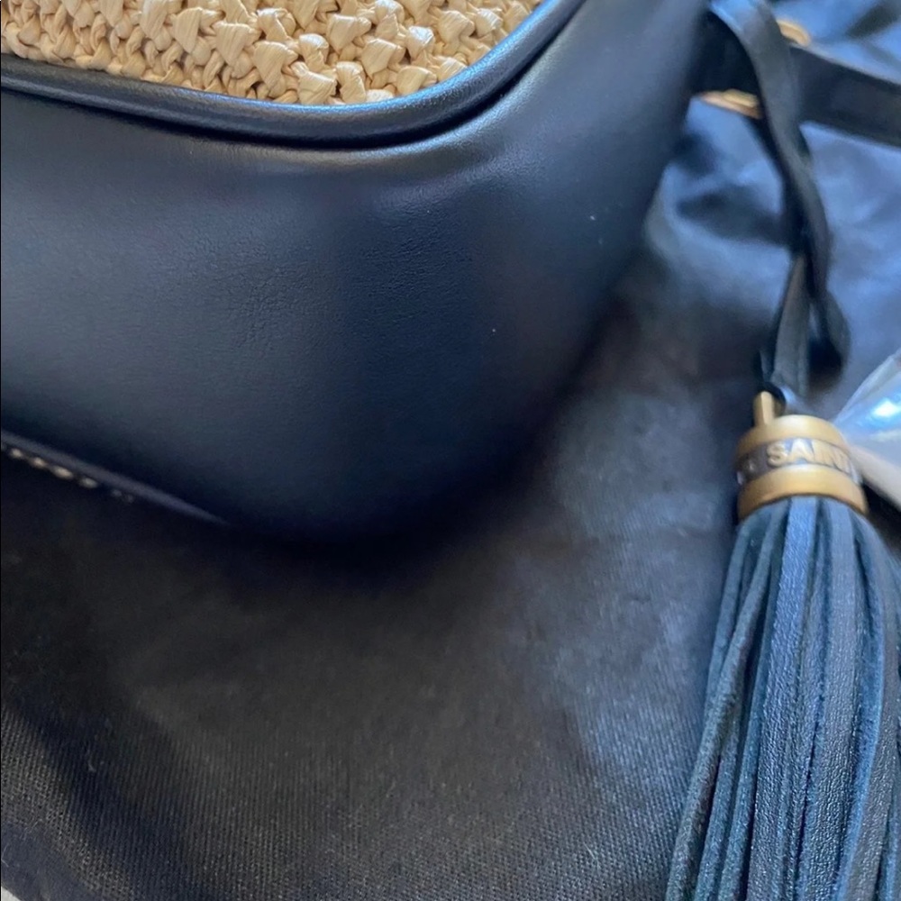 Yves Saint Laurent YSL Raffia Camera Bag - Picture 4 of 16